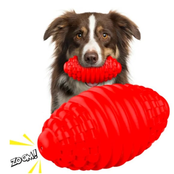 HESLAND Dog Chew Toys for Aggressive Chewers, Squeaky Dog Toys for Large Dogs - Picture 1 of 2